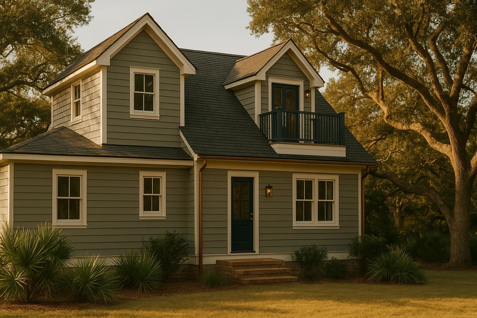 Second-story addition concept — exterior
